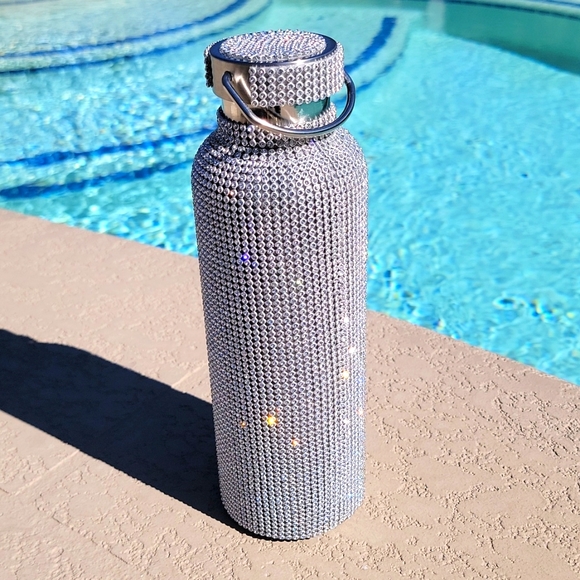 Other - Rhinestone Glitter Water Bottle